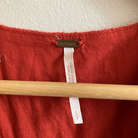 Free People Love of my Life Midi Dress - Terracotta color - Picture 3 of 6